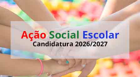 AVISO - CANDIDATURAS AÇÃO SOCIAL ESCOLAR - ANO LETIVO 2026/2027